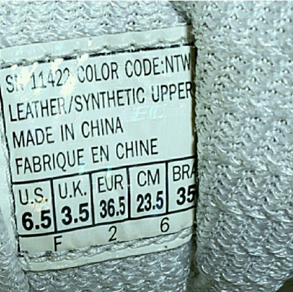 Skechers D'Lites Leather Running Shoes Sneakers - Picture 7 of 7